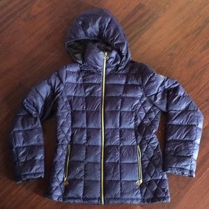 Michael Kors packable down puffer coat
